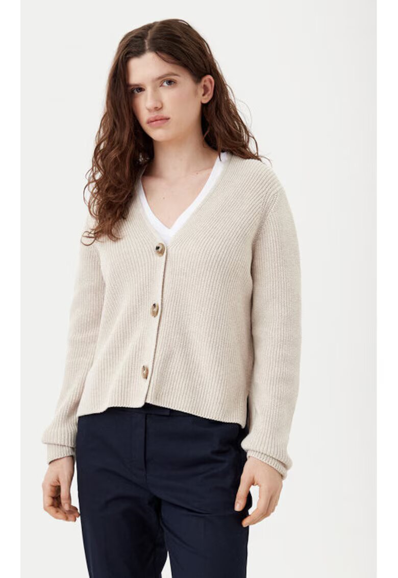 marc o polo Cardigan dama - 304830297 - Bumbac - Bej - Bej