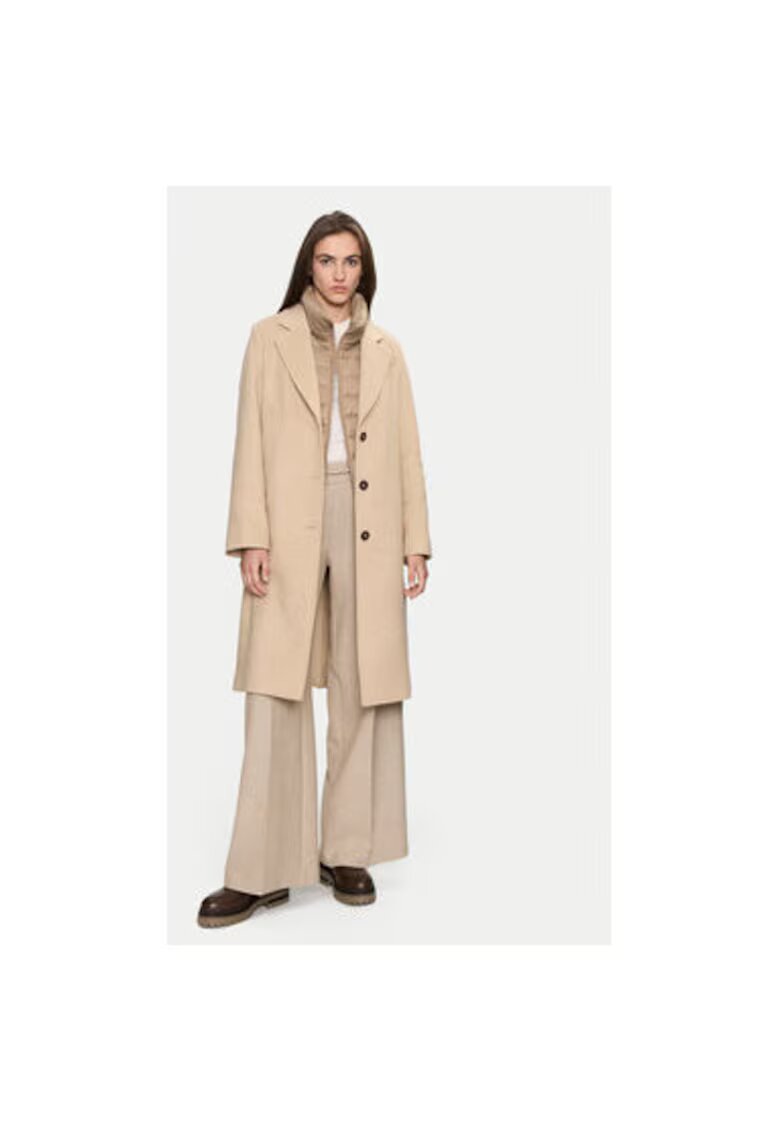 marc o polo Palton dama - 304168918 - Lana/Poliester - Bej - Bej