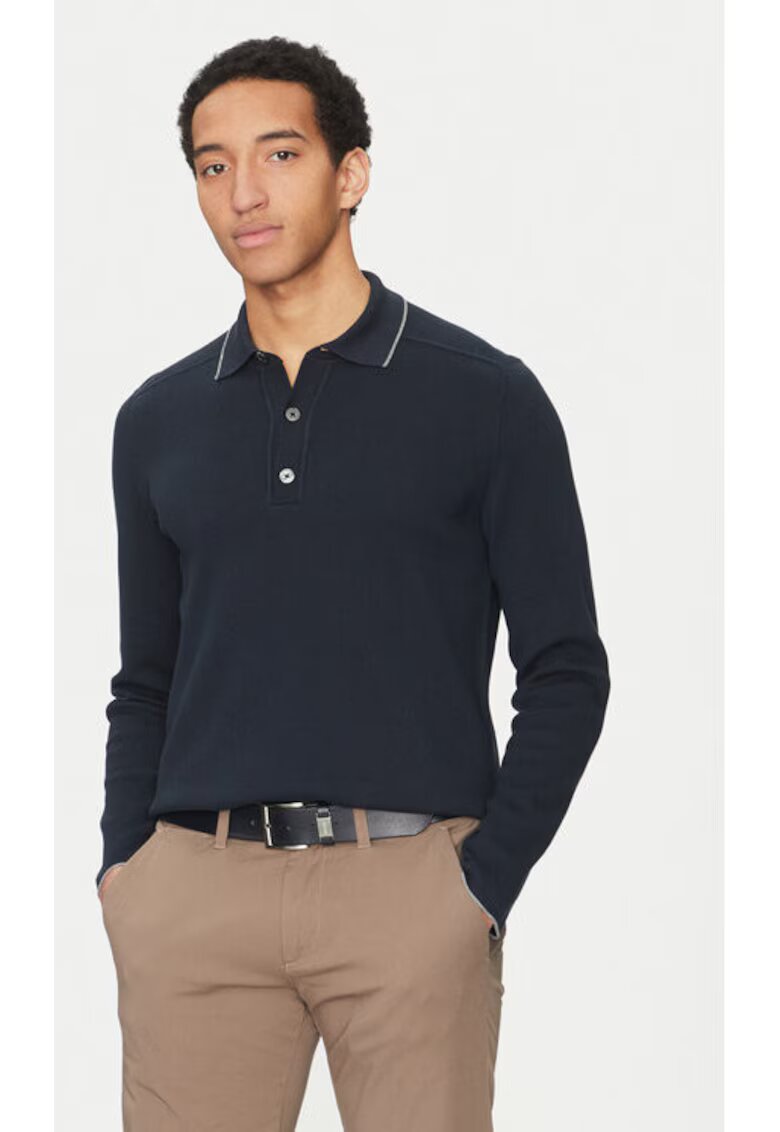 marc o polo Pulover barbati - 304826801 - Bumbac - Albastru - Albastru