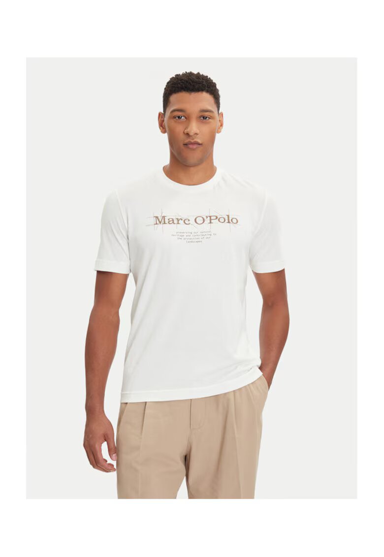 Marc O'Polo Tricou barbat - ecru - bumbac