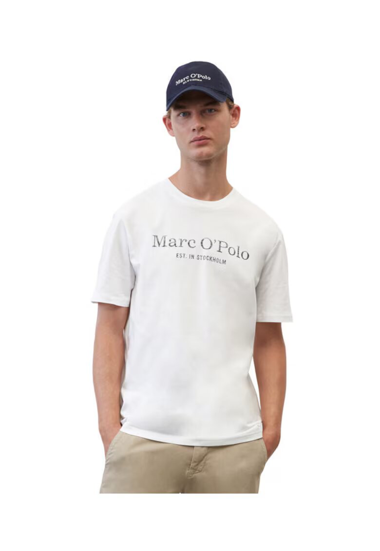 marc o polo Tricou barbati - 302004638 - Bumbac - Alb - Alb