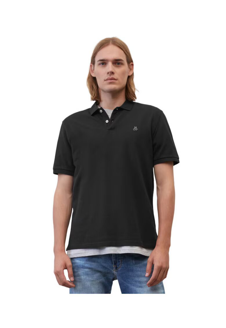 marc o polo Tricou barbati - 302004652 - Bumbac - Albastru - Negru