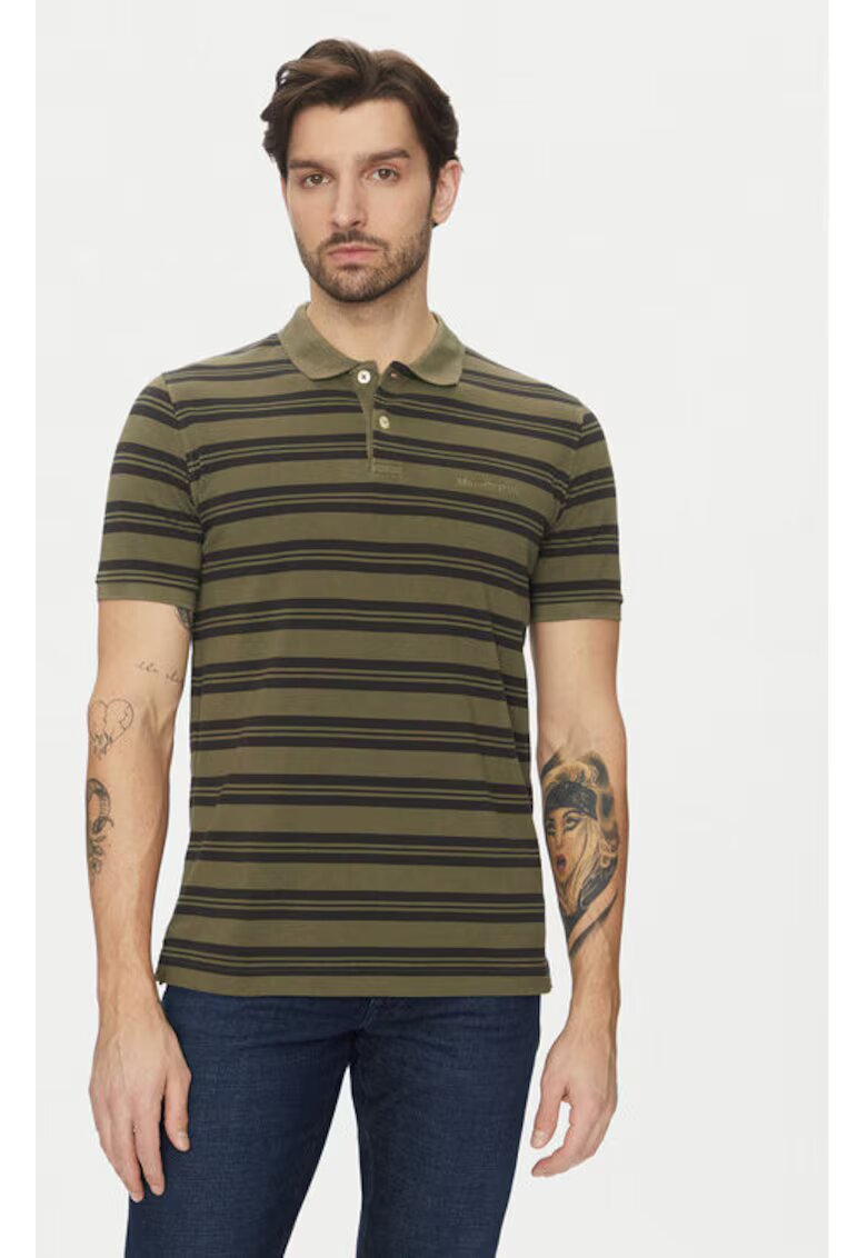 marc o polo Tricou barbati - 304865381 - Bumbac organic - Verde - Verde