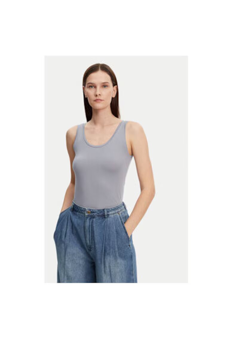 Marc O'Polo Tricou dama - 304883453 - Bumbac organic - XS INTL - Albastru