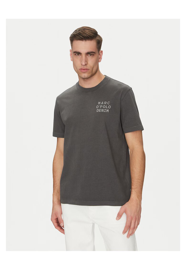 Marc OPolo Denim Tricou barbat - gri - bumbac