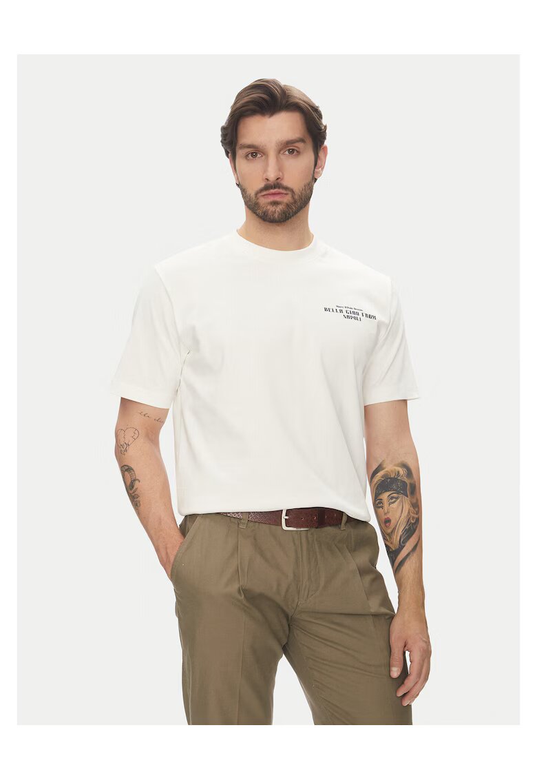 Marc OPolo Denim Tricou barbati ecru - bumbac