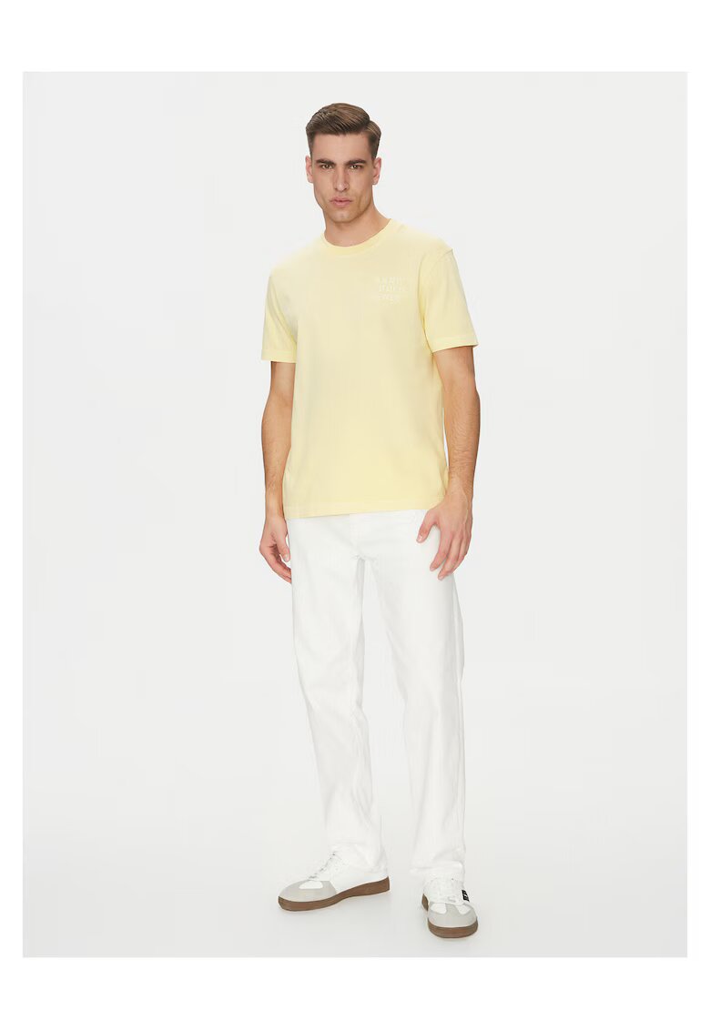 Marc OPolo Denim Tricou barbati galben - bumbac