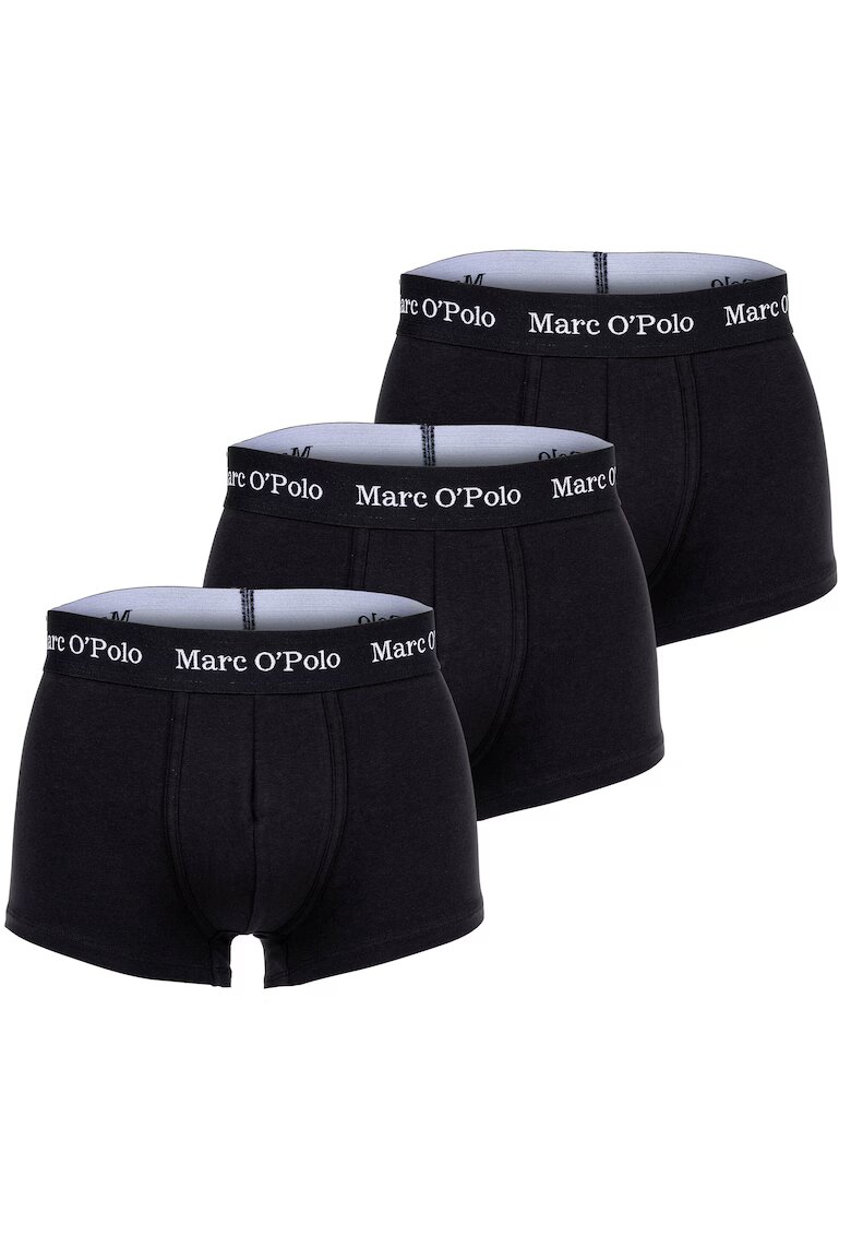 Marc OPolo Set de boxeri din amestec de bumbac organic - 3 perechi - Negru