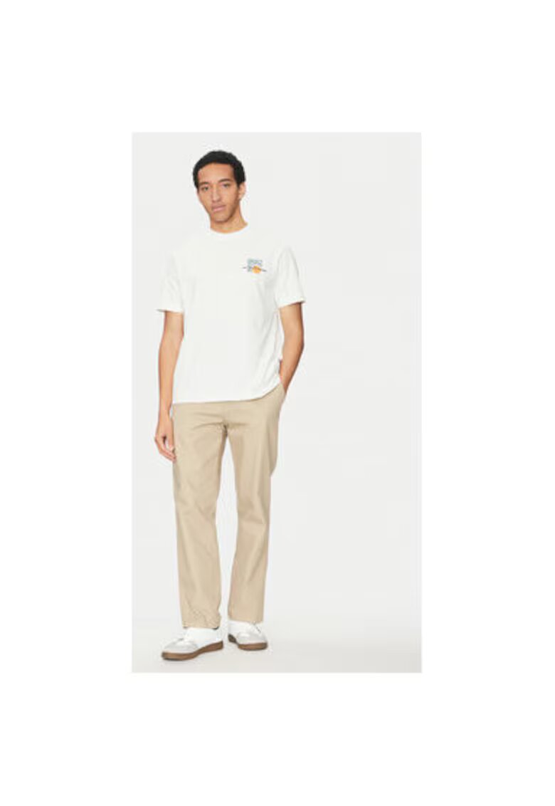 Marc OPolo Tricou barbati - 304884221 - Bumbac - Alb - Alb