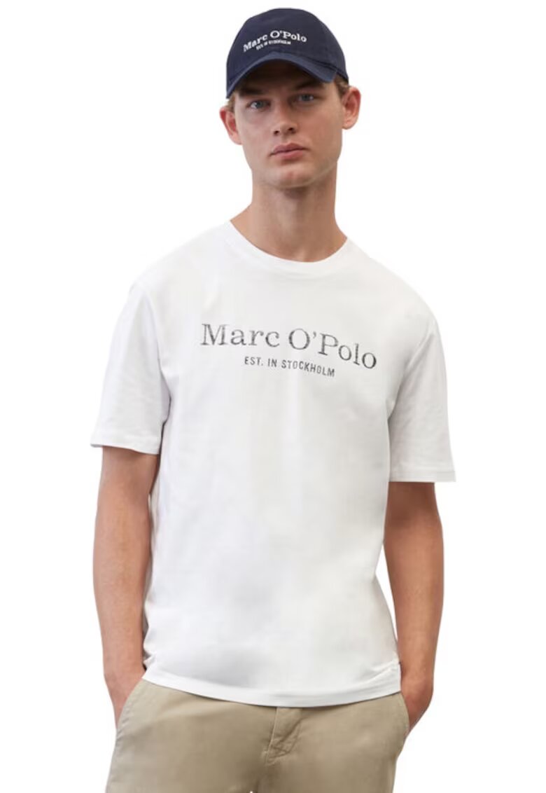 Marc OPolo Tricou barbati - 4638 - Alb - Bumbac