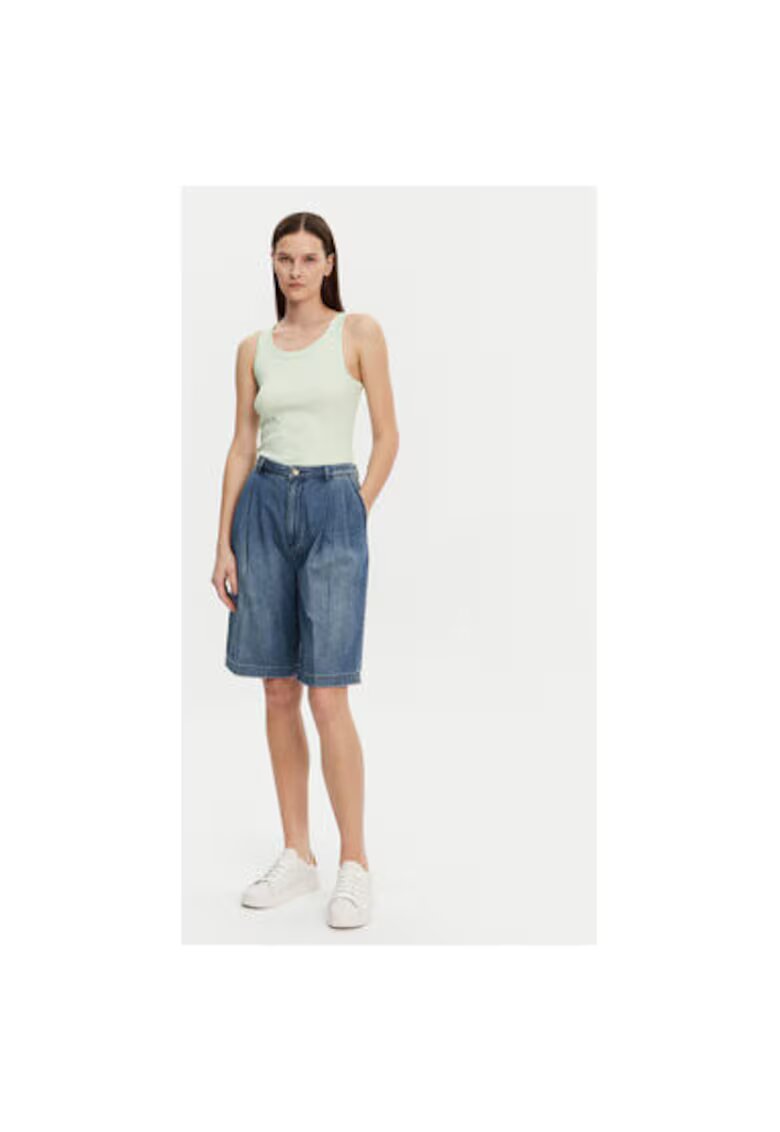 Marc O'Polo Tricou dama - 304884665 - Bumbac organic - Verde - Verde