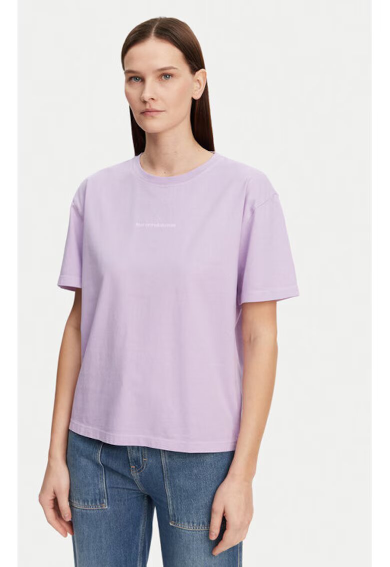 Marc O'Polo Tricou dama - 304884689 - Bumbac organic - Violet - Violet