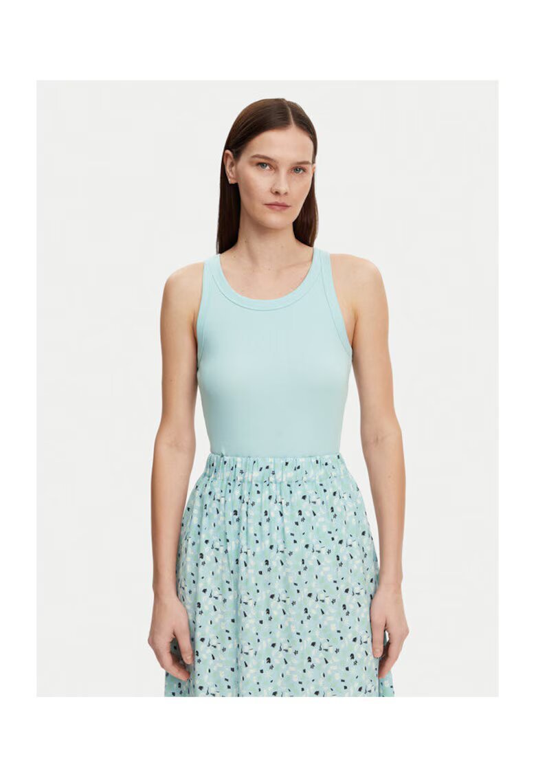 Marc O'Polo Tricou dama - 304884696 - Bumbac organic - Albastru - Albastru