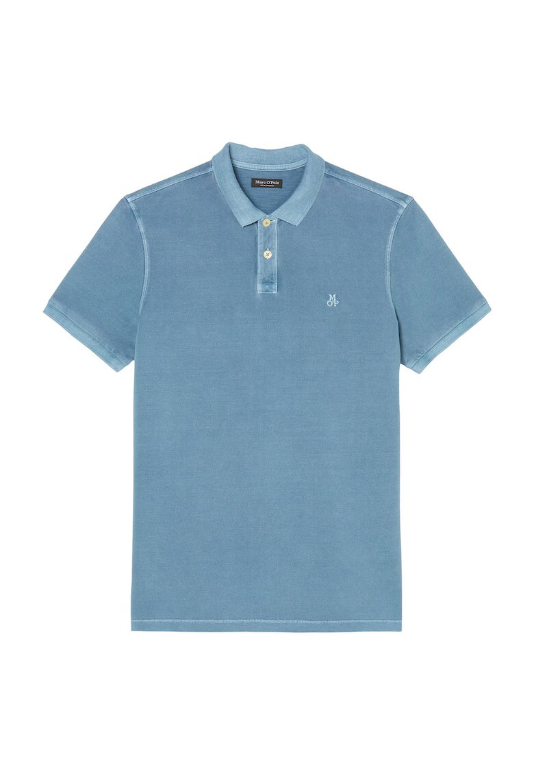 Marc O'Polo Tricou polo cu model uni - Albastru