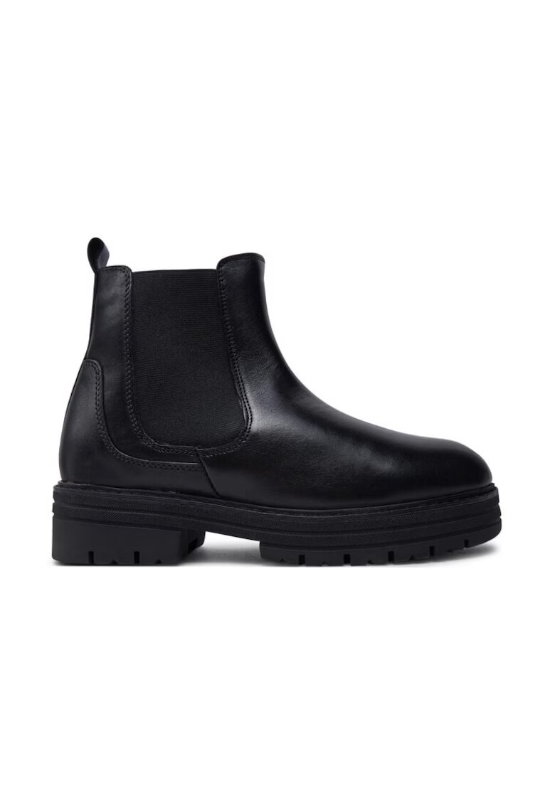 Marco Tozzi Botine dama - 44463 - Piele naturala - Negru