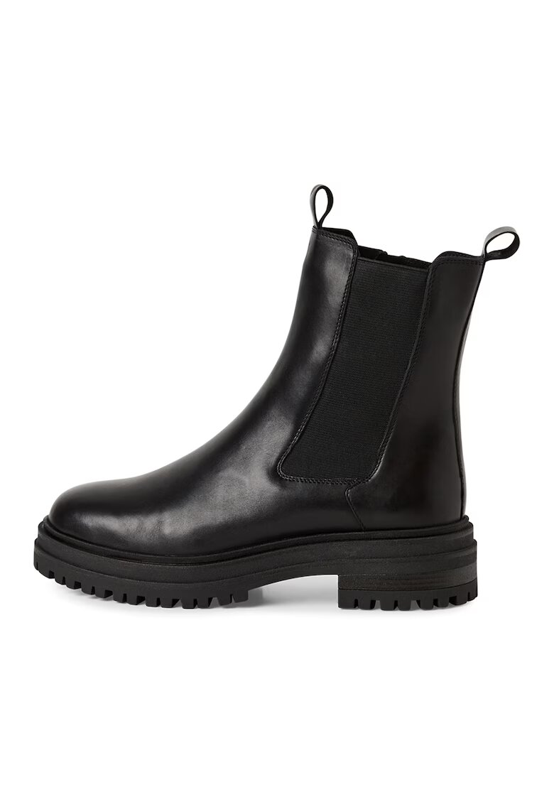 Marco Tozzi Ghete de piele - Negru