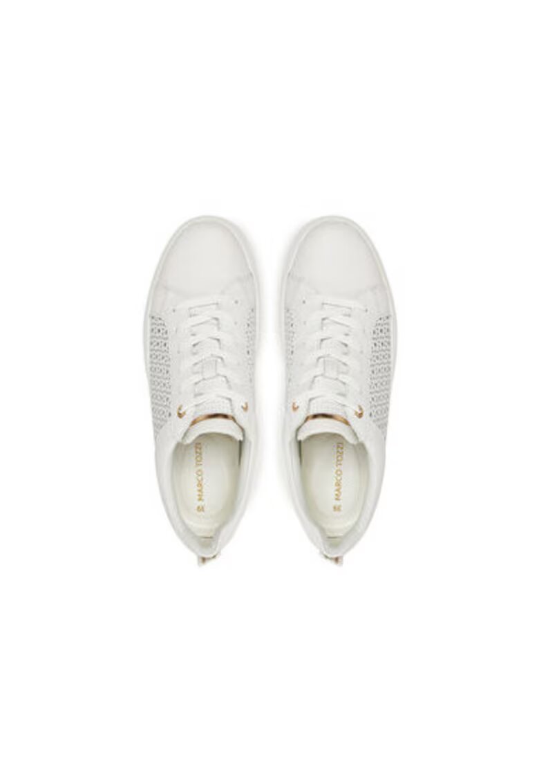 Marco Tozzi Pantofi sport dama - 2-23798-44 - Piele ecologica - Alb