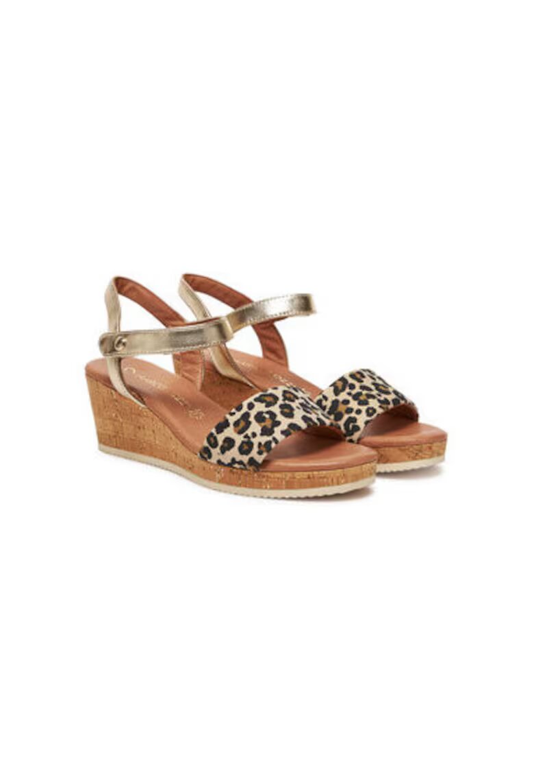 Marco Tozzi Sandale dama - 2-28026-44 4B9 - Piele naturala - Bej