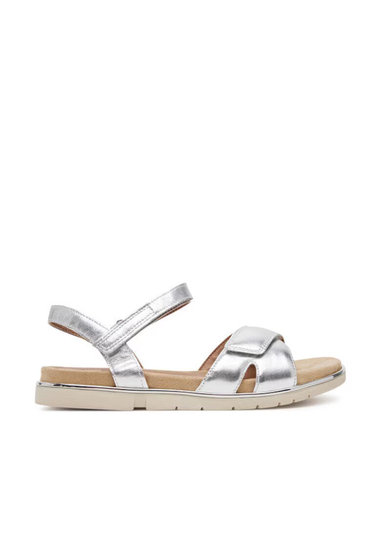 Marco Tozzi Sandale dama - 2-28401-42 - Piele naturala - Argintiu