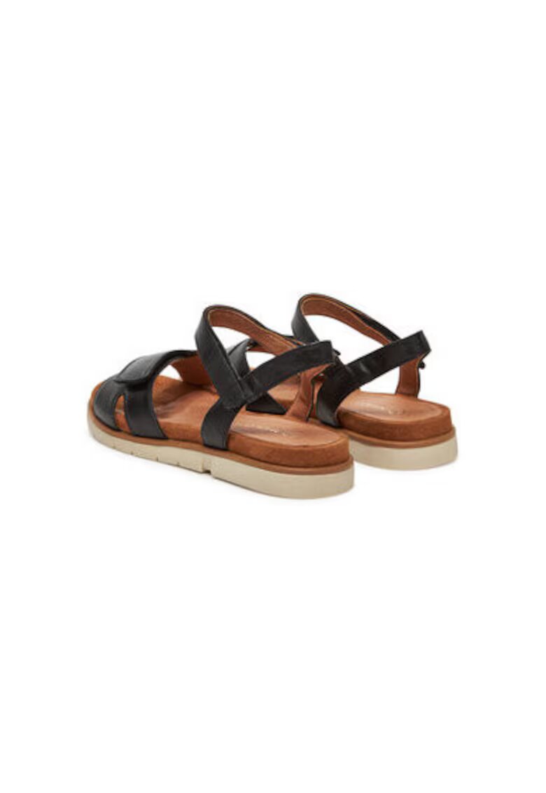 Marco Tozzi Sandale dama - 2-28401-42 - Piele naturala - Negru - Negru