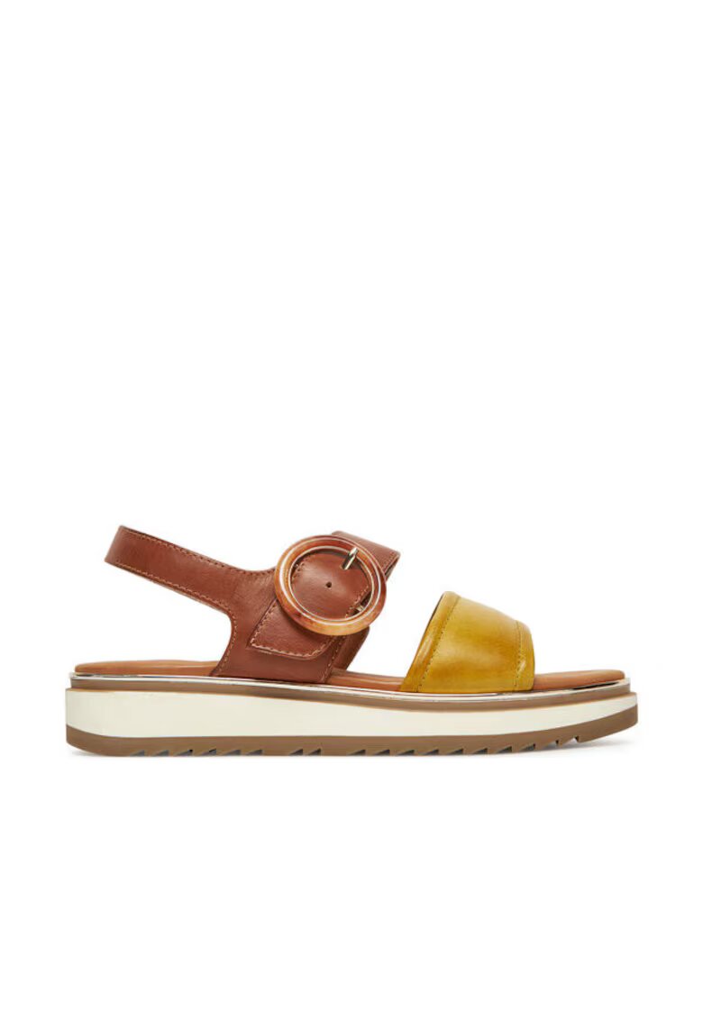 Marco Tozzi Sandale dama - 2-28501-44 - Piele naturala - Verde - Verde