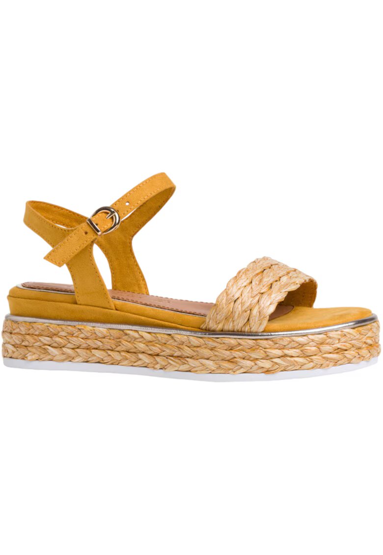 Marco Tozzi Sandale espadrile din piele intoarsa Maria Kretschmer -