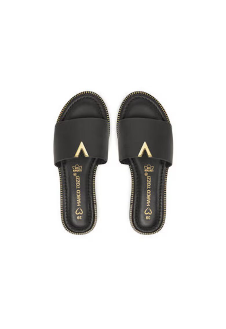 Marco Tozzi Slapi dama - 2-27105-44 - Piele naturala - Negru - Negru