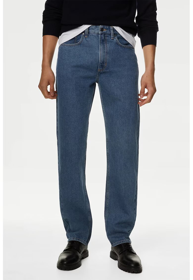 Marks  Spencer Blugi cu croiala dreapta - Albastru
