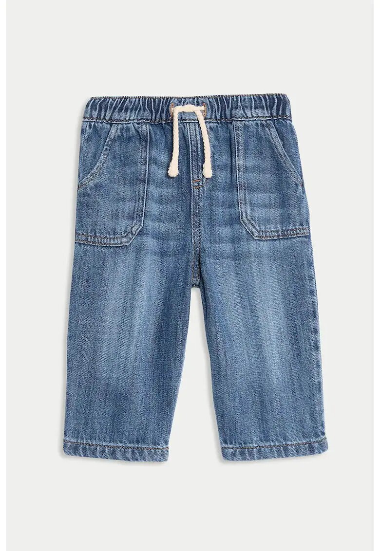 Marks  Spencer Blugi relaxed fit cu talie ajustabila - Albastru inchis