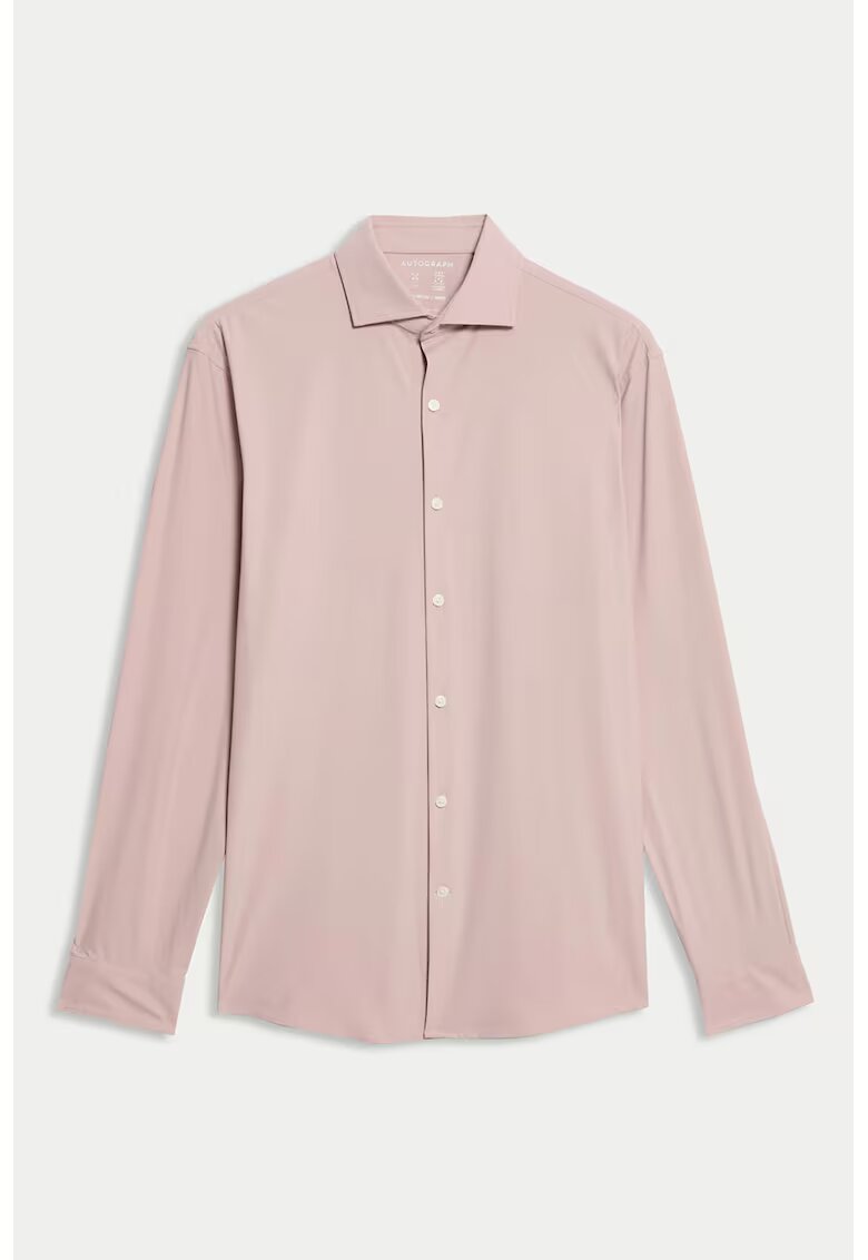 Marks  Spencer Camasa uni cu mansete cu nasturi - Roz somon