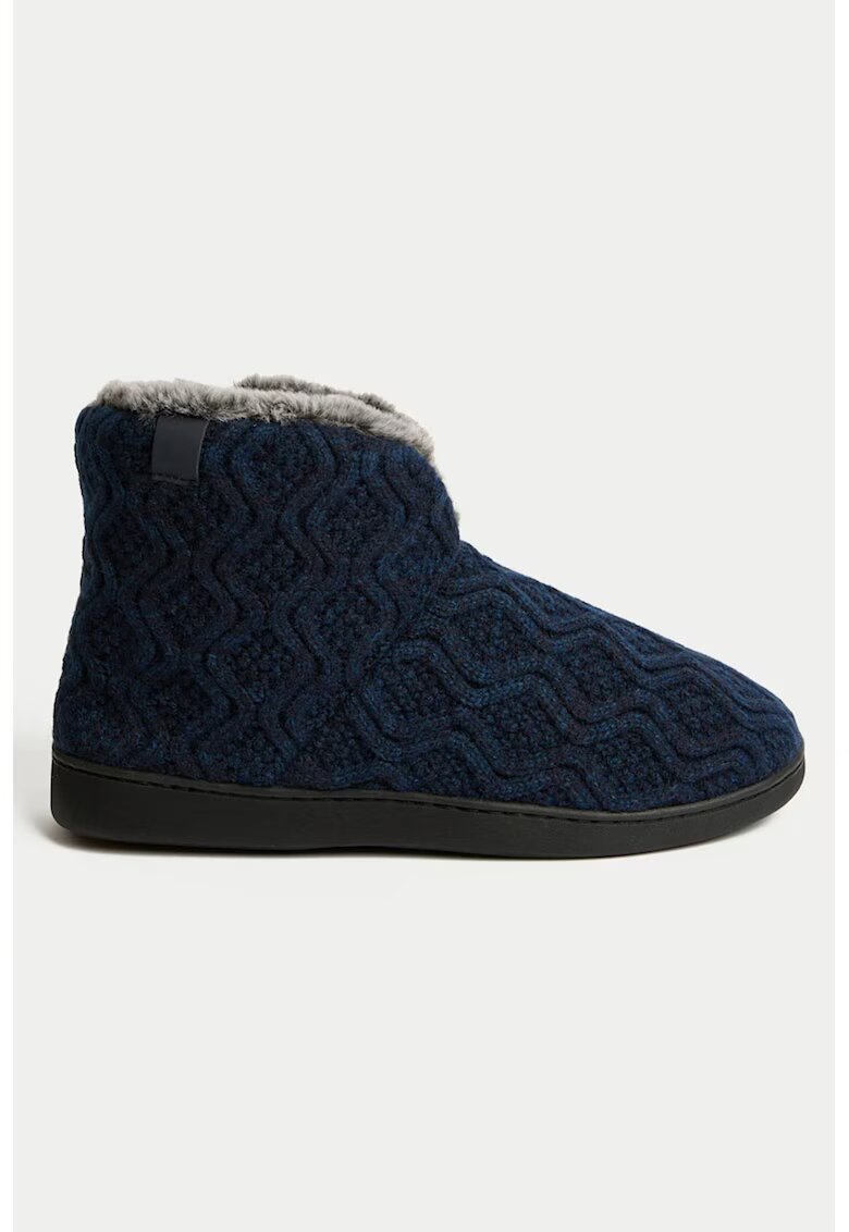 Marks & Spencer Cizme uni din material textil - Bleumarin