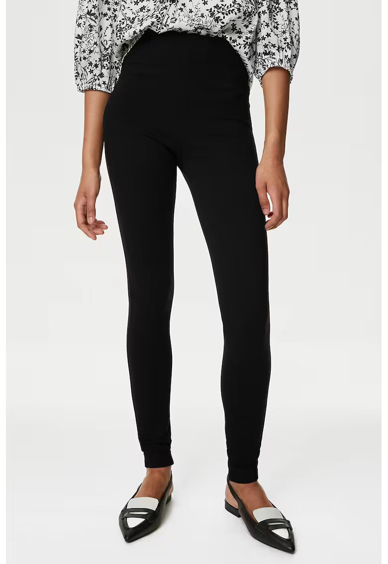 Marks  Spencer Colanti cu talie inalta - Negru