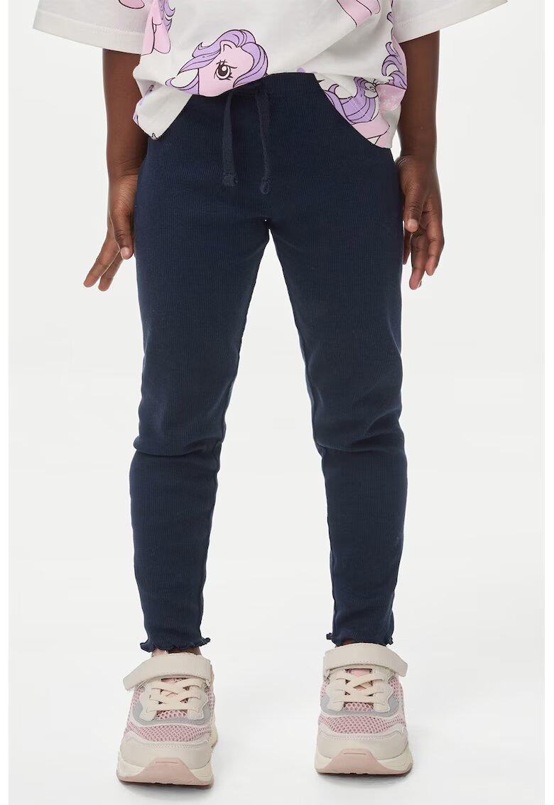 Marks & Spencer Colanti uni din amestec de bumbac - Bleumarin