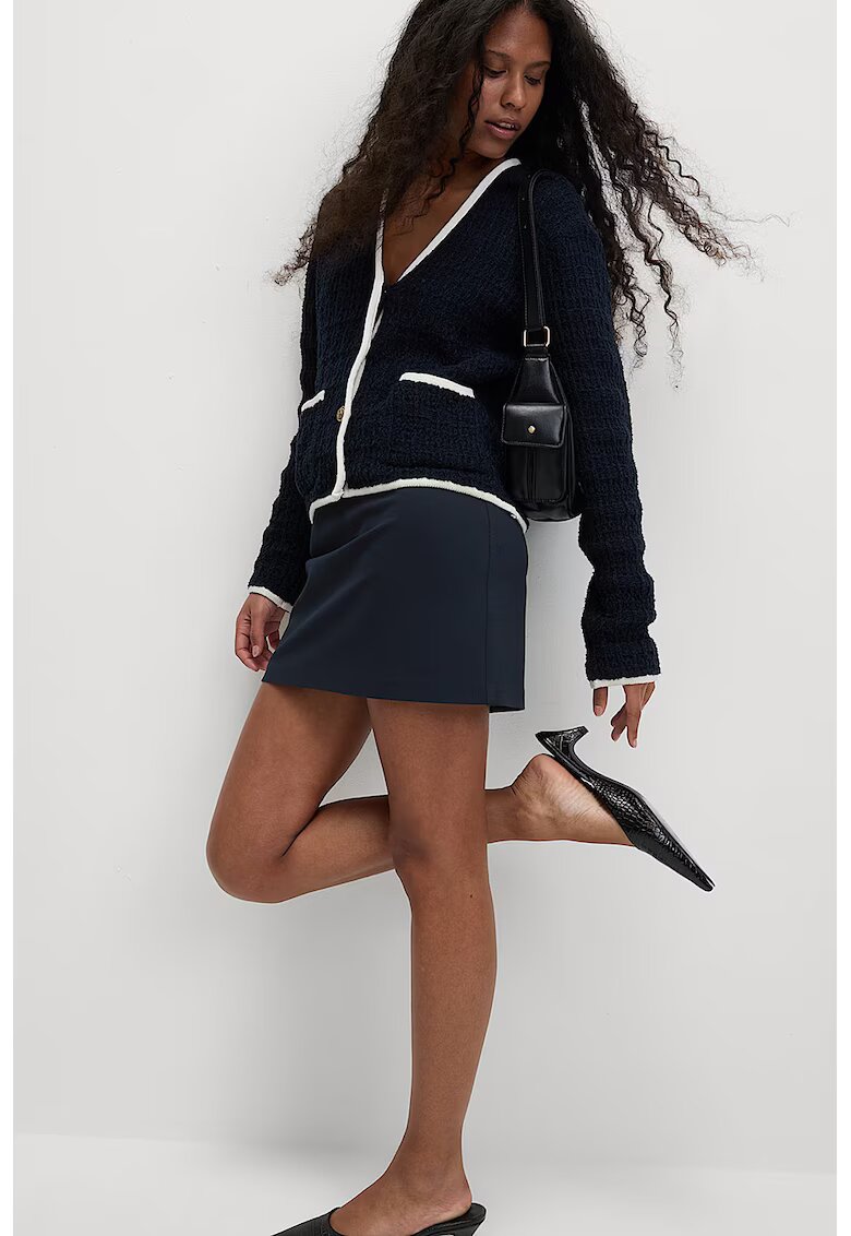 Marks  Spencer Fusta scurta cambrata - Bleumarin