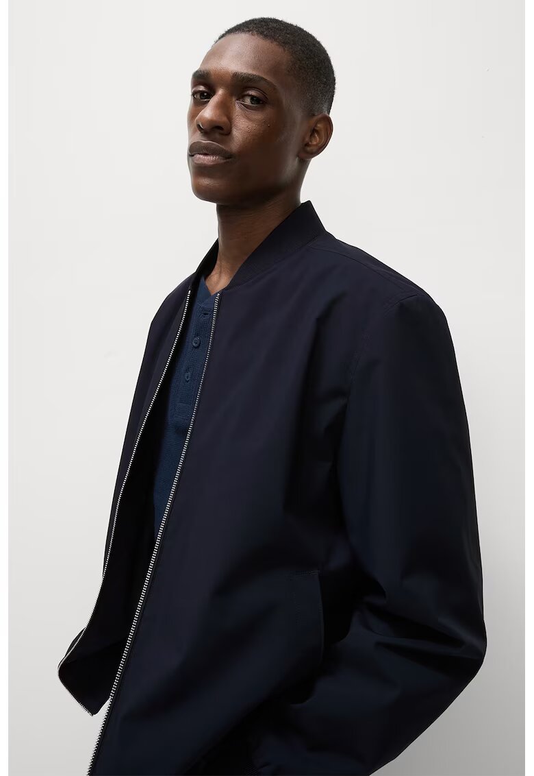 Marks  Spencer Jacheta bomber uni - Albastru ultramarin