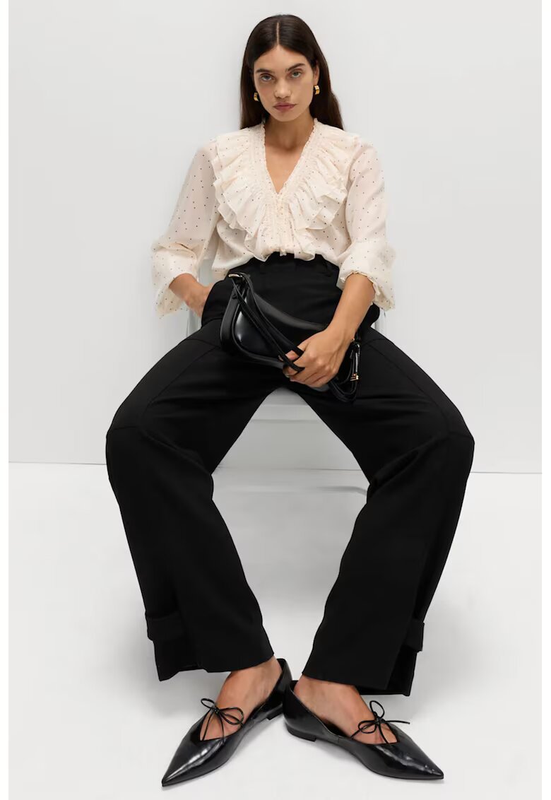 Marks & Spencer Pantaloni cu croiala ampla - Negru