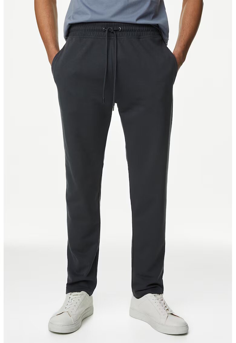 Marks  Spencer Pantaloni de trening cu buzunare laterale - Gri antracit