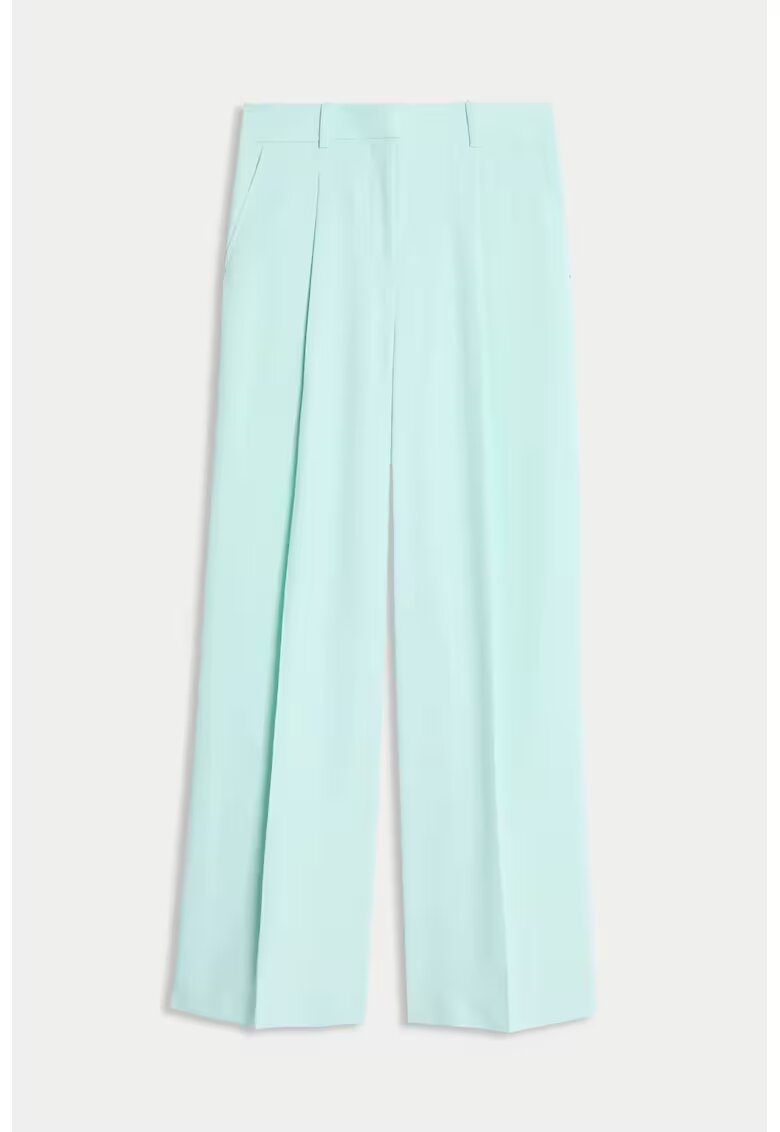 Marks  Spencer Pantaloni drepti cu talie inalta