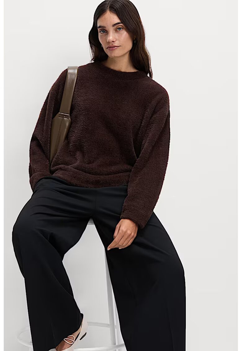 Marks & Spencer Pulover lejer cu model uni - Gri melange