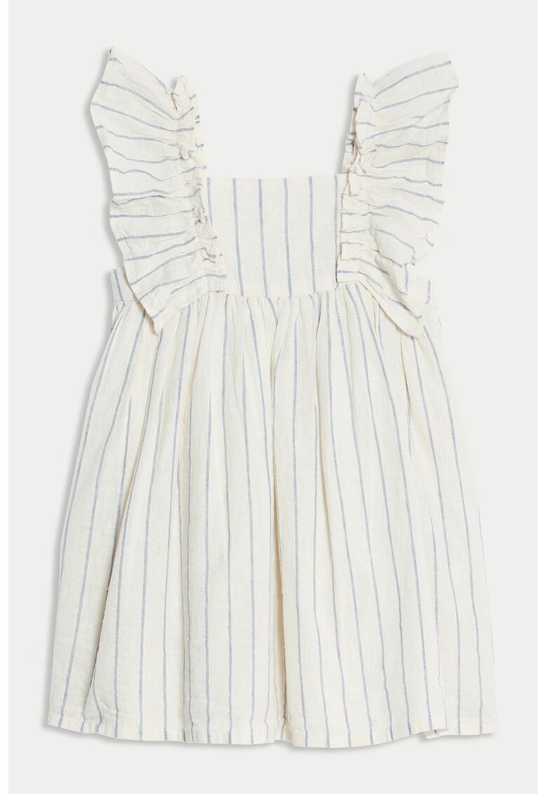 Marks  Spencer Rochie din amestec de in - Crem