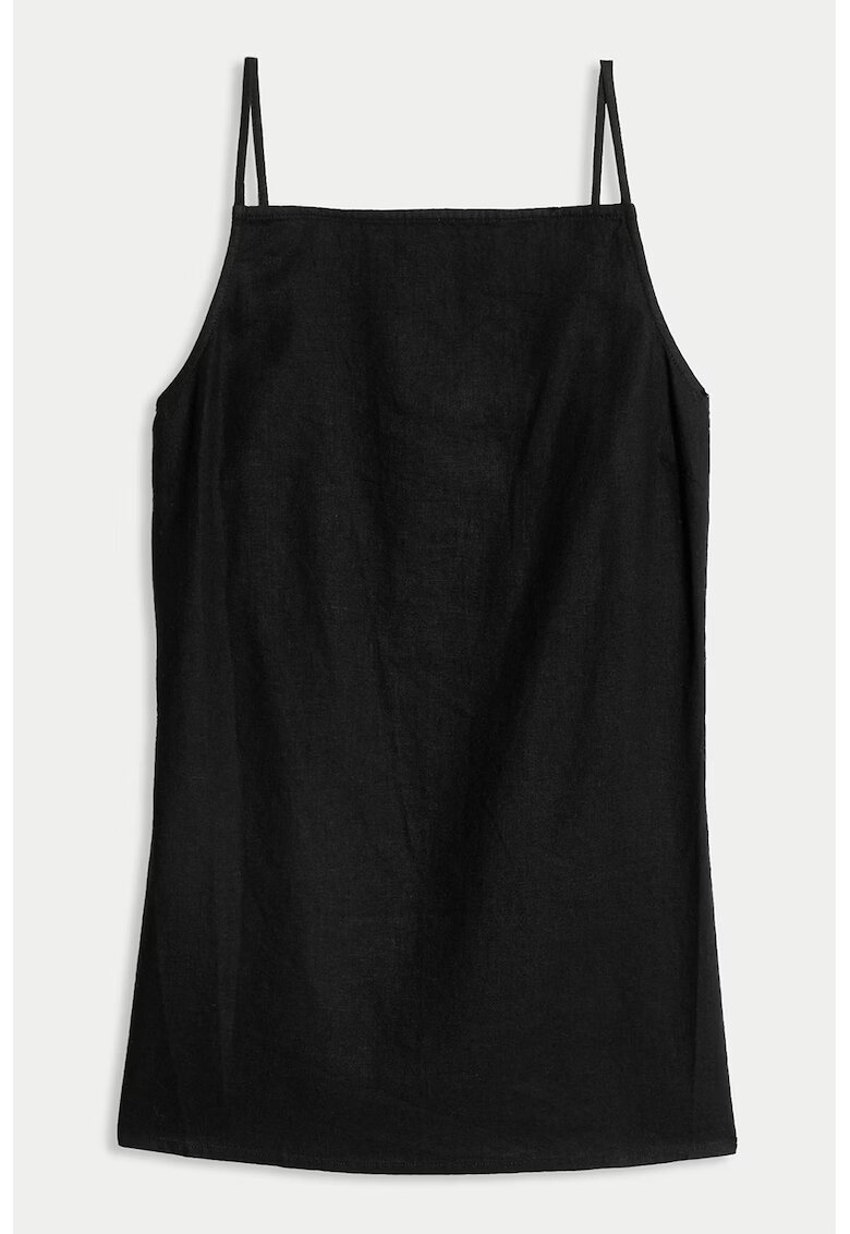 Marks  Spencer Top din amestec de in - Negru