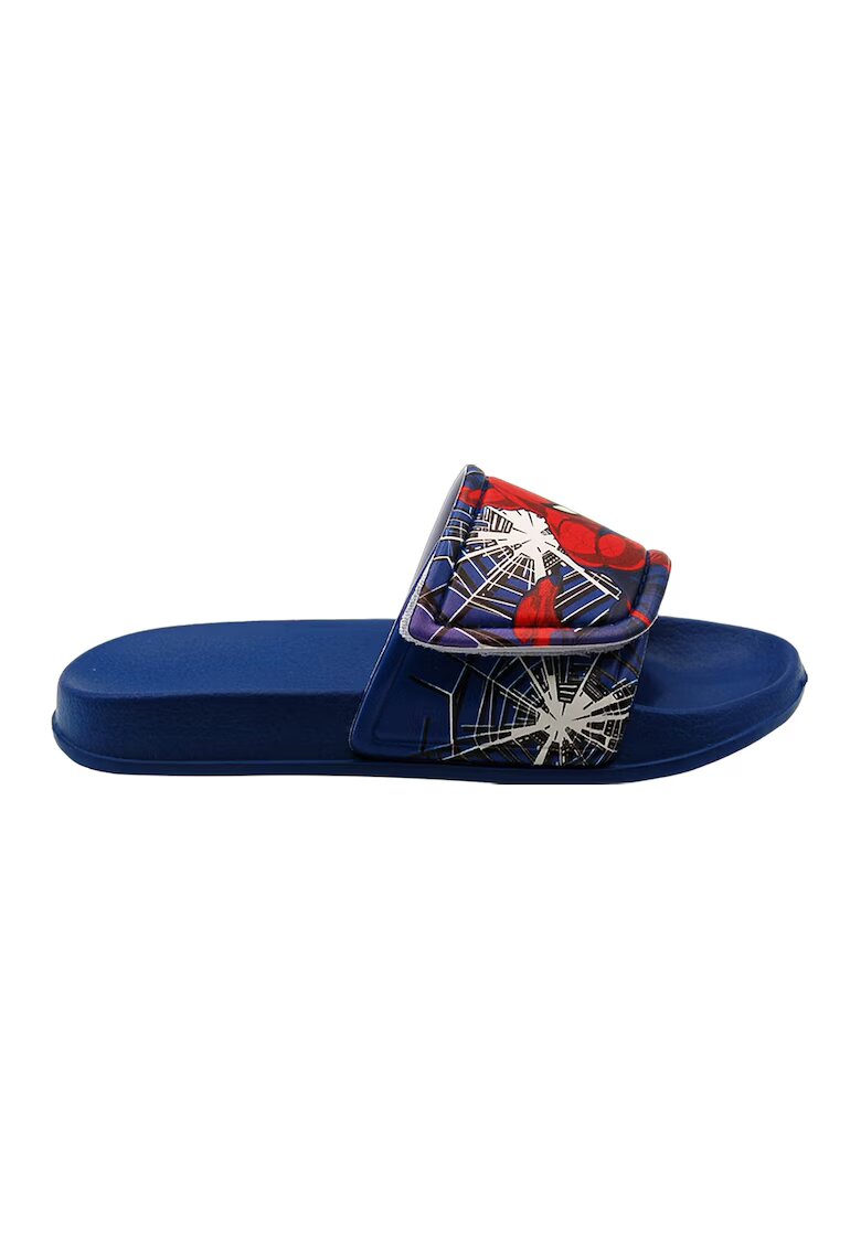 Marvel Papuci cu model Spiderman - Rosu/Bleumarin