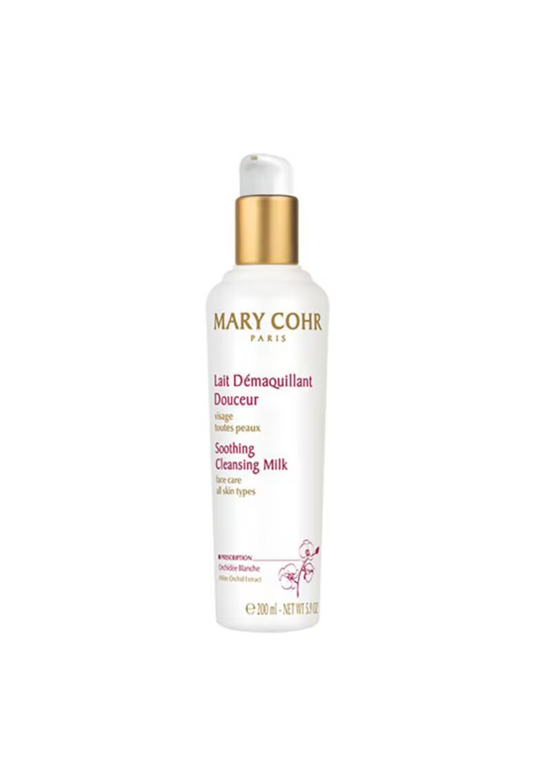Mary Cohr Demachiant Douceur cu efect calmant pentru toate tipurile de ten - 200 ml - Cu imperfectiuni/Sensibil/Normal
