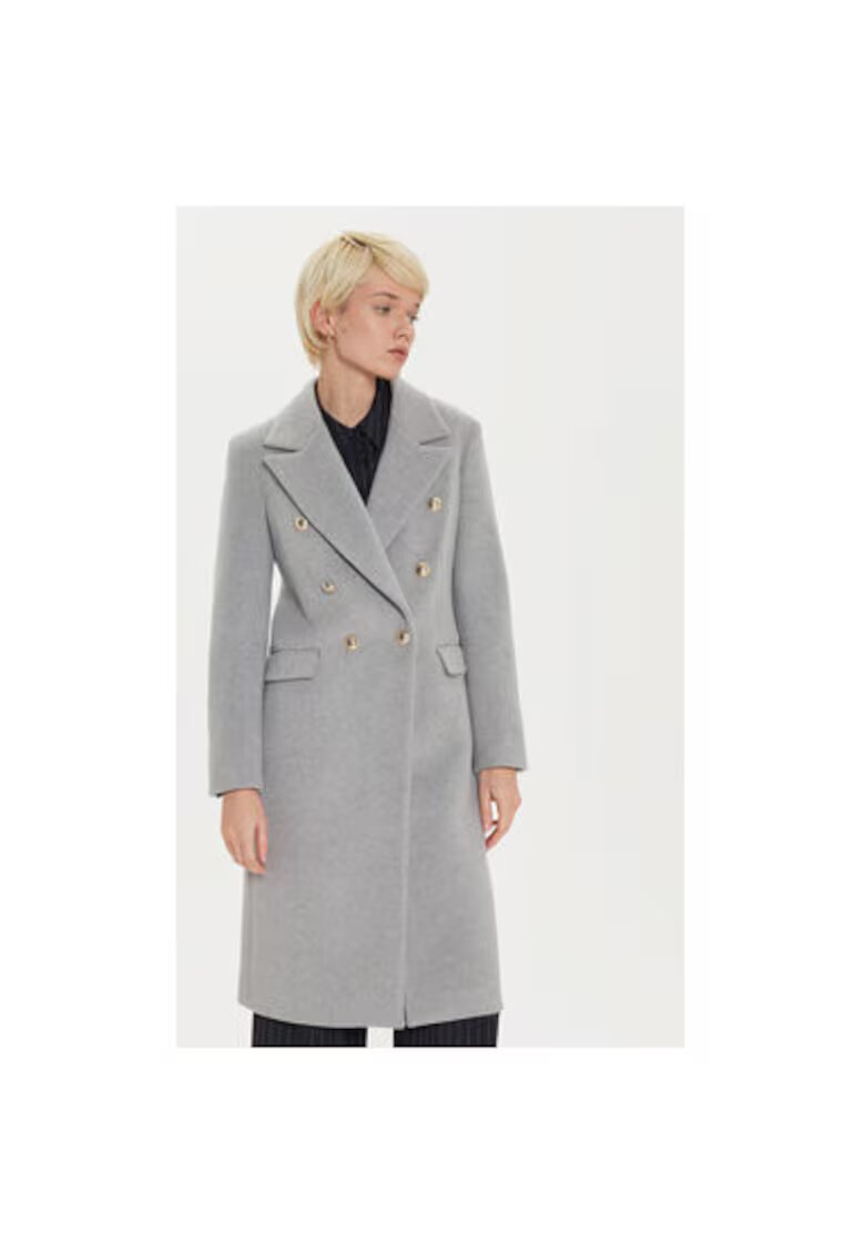 Maryley Palton dama - 304973482 - Poliester/Lana - Gri - Gri