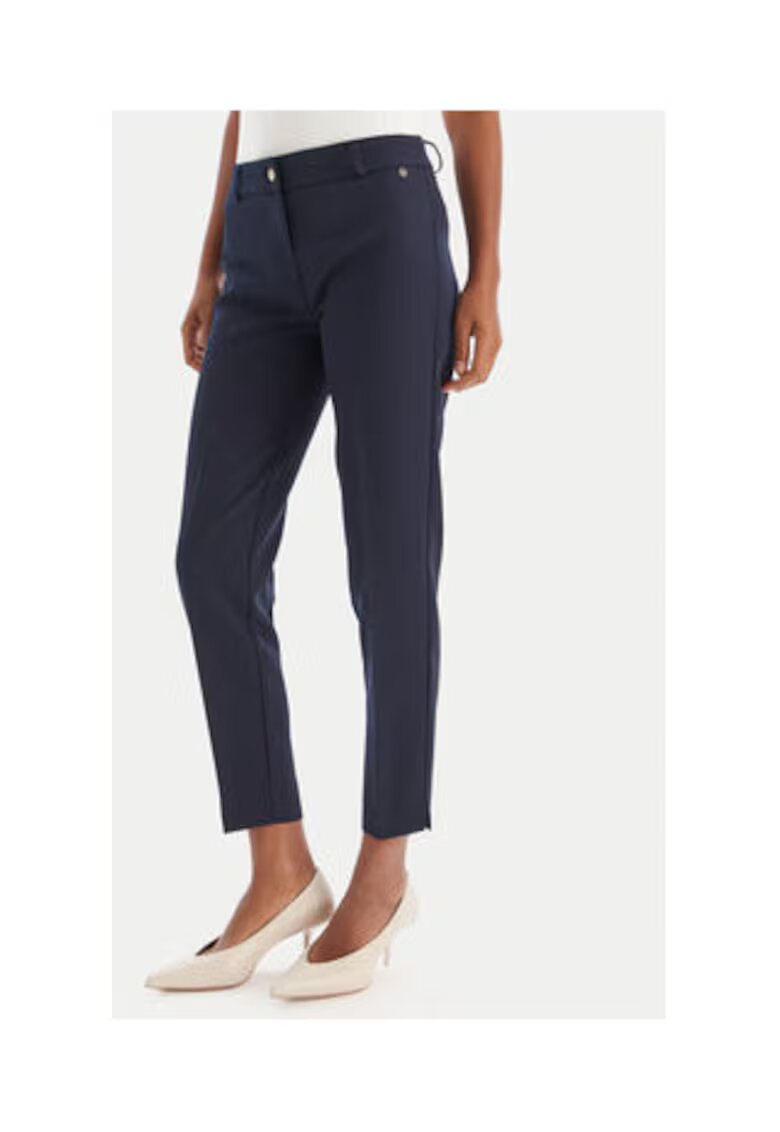 Maryley Pantaloni bleumarin - 90% poliester - 10% elastan - Bleumarin