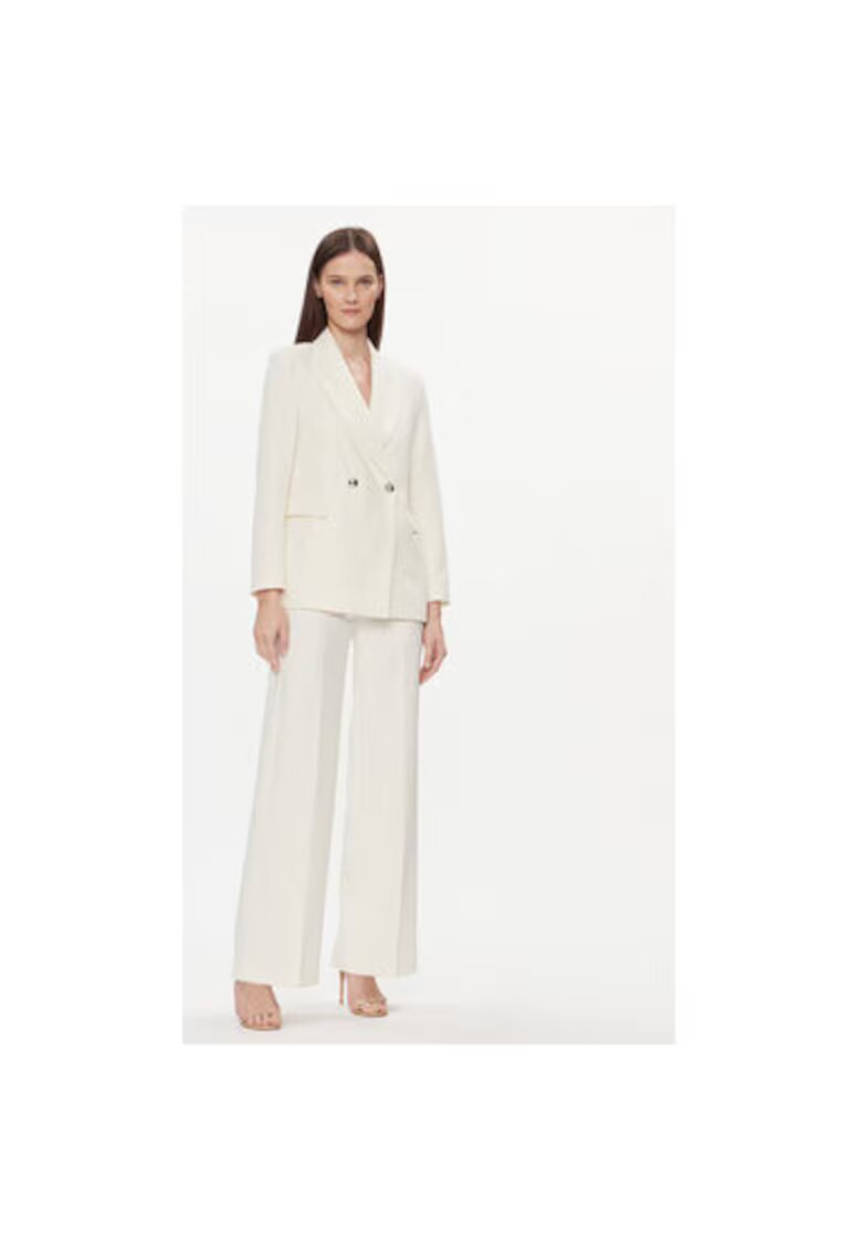 Maryley Pantaloni Dama - 304111709 - Poliester - Elastan - Bej - Bej