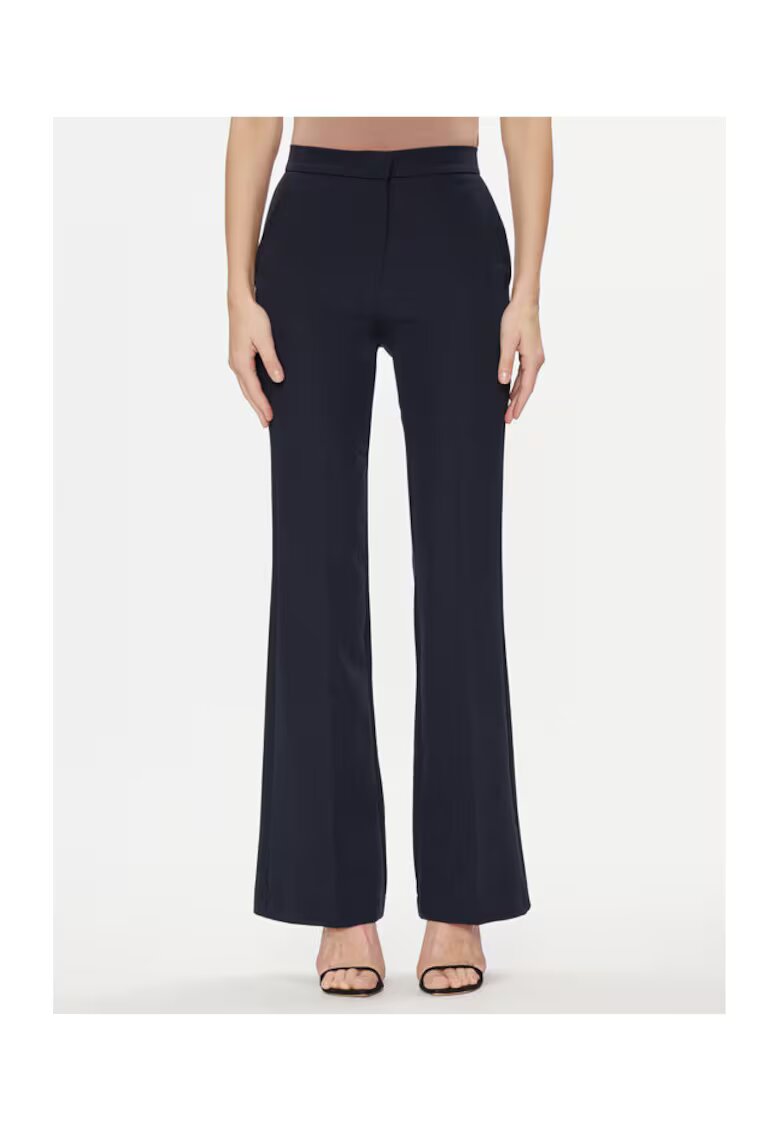 Maryley Pantaloni dama - 304111785 - Poliester - Albastru - Albastru