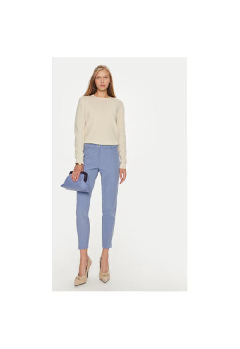 Maryley Pantaloni dama - 304735189 - Poliester - Albastru