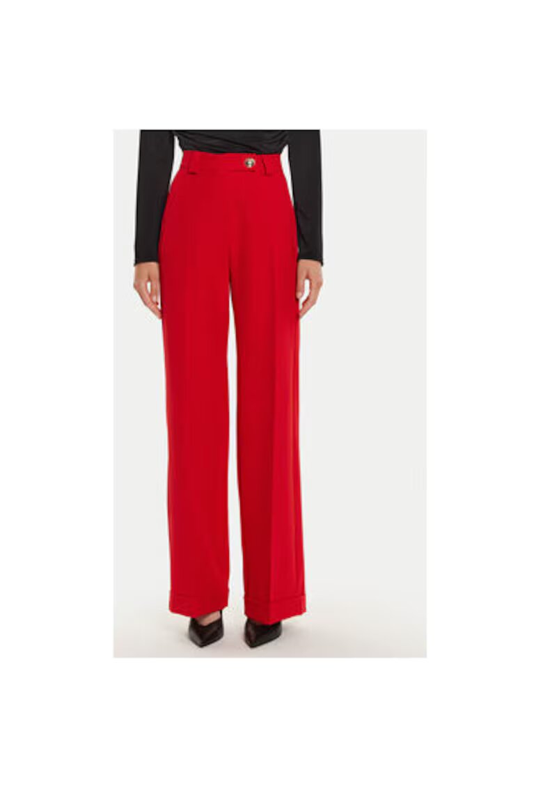 Maryley Pantaloni Dama - 304736667 - Poliester - Elastan - Negru - Negru