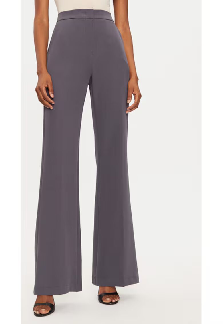 Maryley Pantaloni dama - 304864957 - Poliester - Gri - Gri